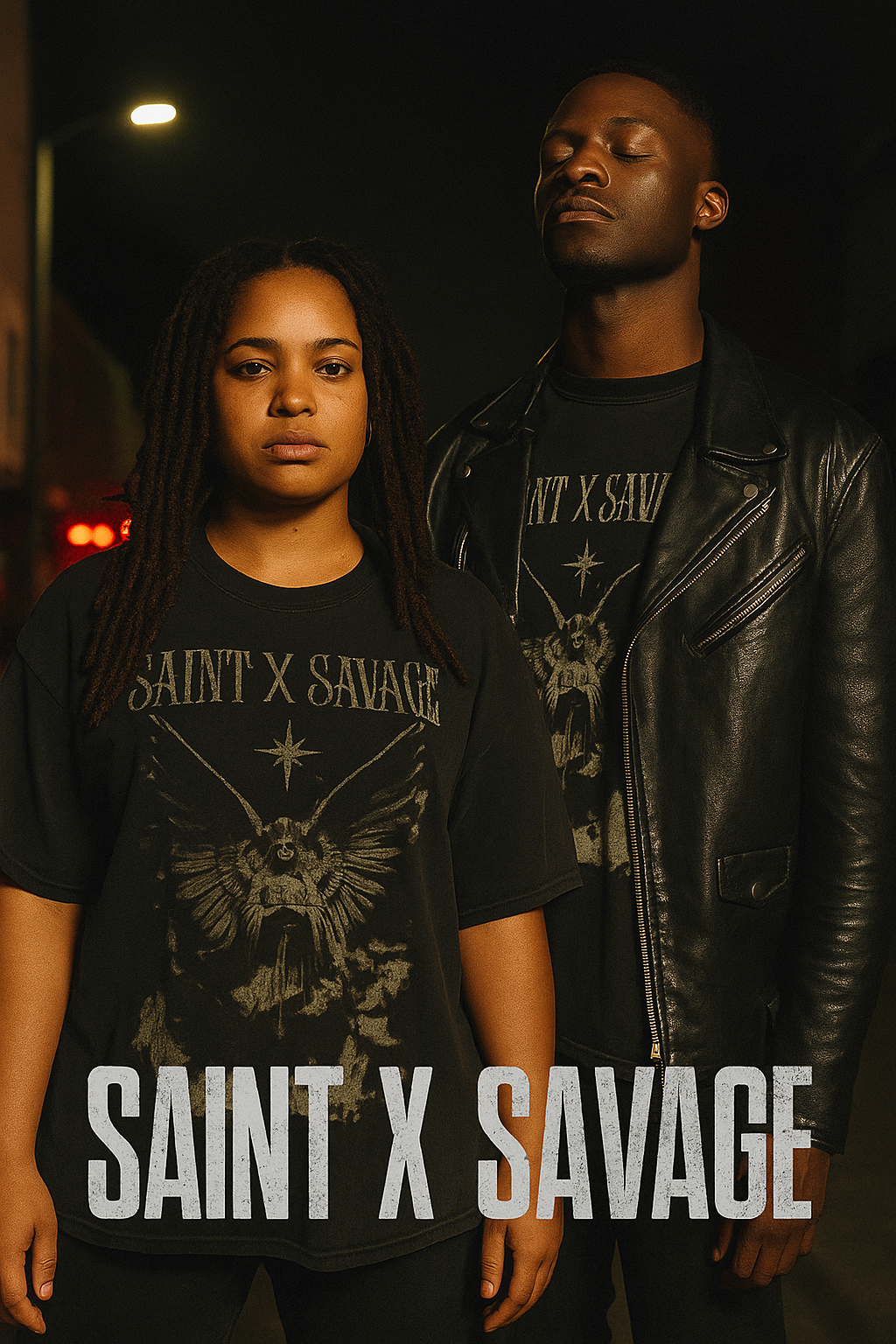 SAINT X SAVAGE – Limited Distressed Vintage Tee