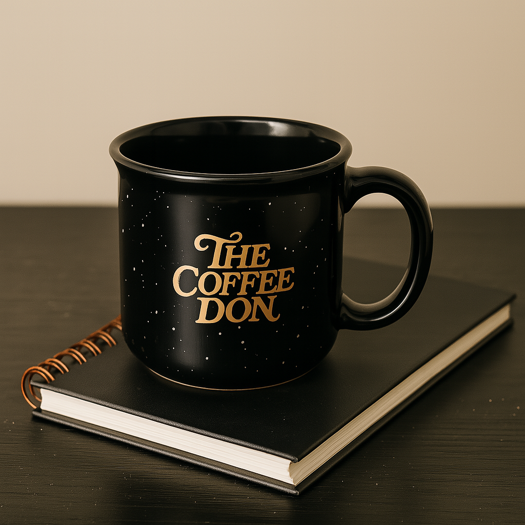 The Coffee Don™ Camper Mug 🖤